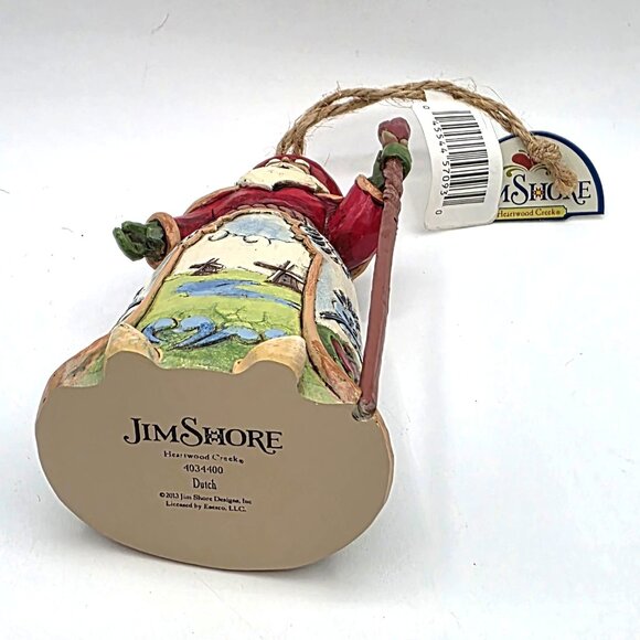 Jim Shore 2013 Heartwood Creek Dutch Santa Ornament Figurine Collectible 4034400 - Picture 5 of 9